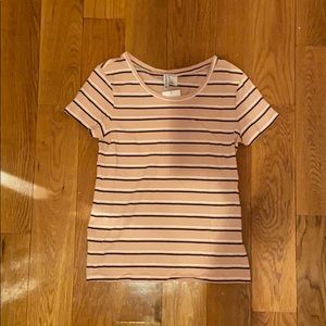 Short-Sleeve Striped Shirt